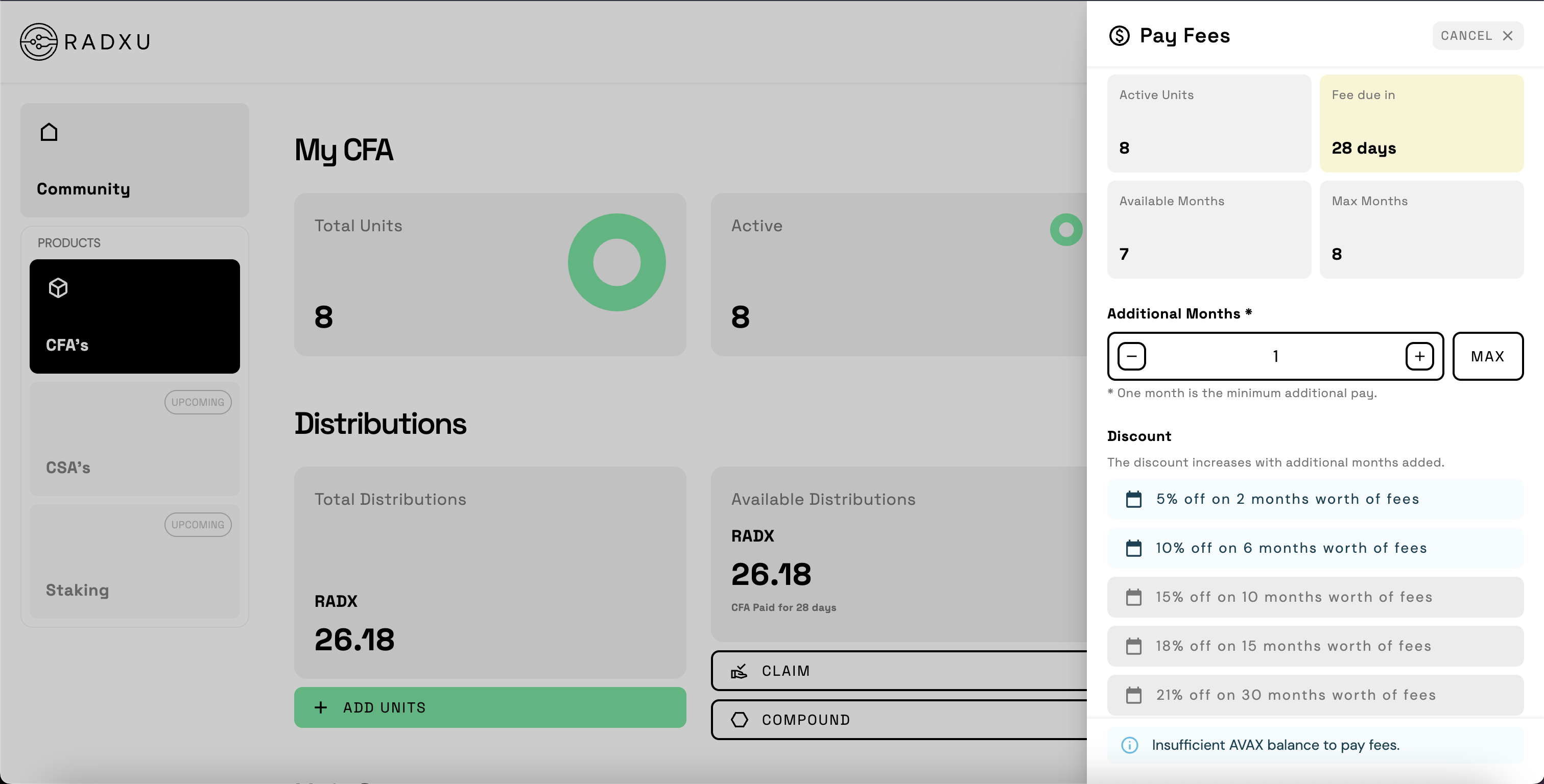Radxu dApp Desktop 8